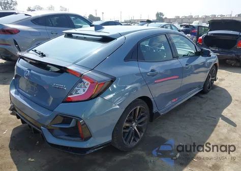 2020 Honda Civic Sport Touring из США, поврежденный, VIN SHHFK7H99LU404015